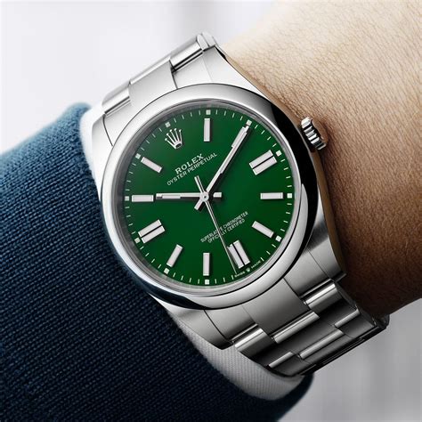 rolex tiffany green|Rolex Oyster Perpetual 41 watch: Oystersteel .